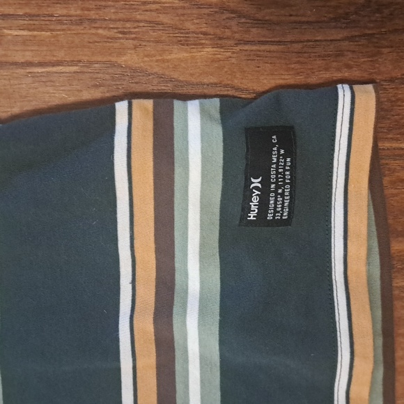 Hurley H20-DRI Harvey Stripe Tee - Picture 5 of 6